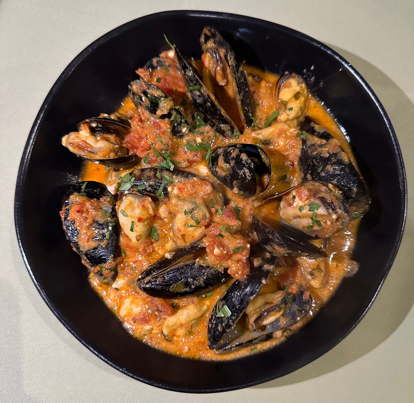 Sautéed Mussels